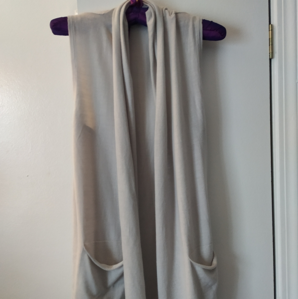 Virgin Wool Duster/Vest